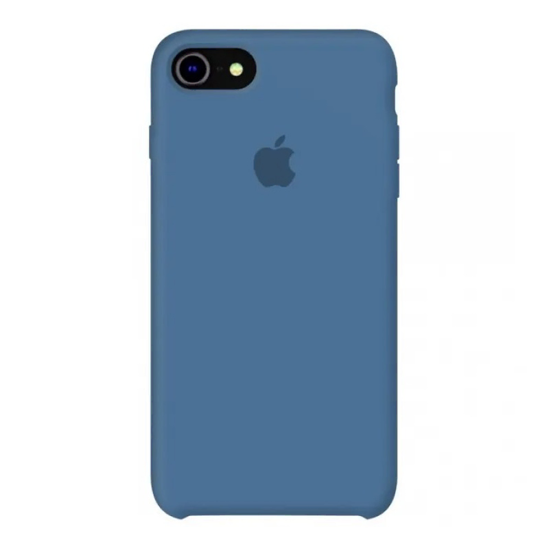 Накладка Apple iPhone SE 2020 Silicon Case (Синий)