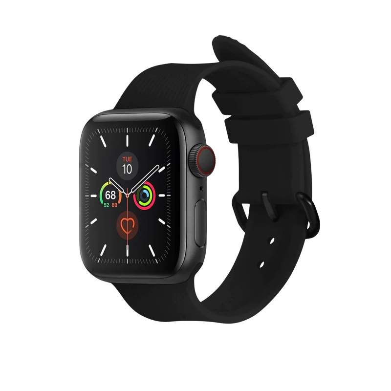 Ремешок NATIVE UNION Curve Silicone для Apple Watch 40mm (Черный)