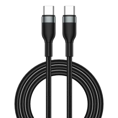 Кабель WIWU Concise USB-C to USB-C 1.2m 100W Black