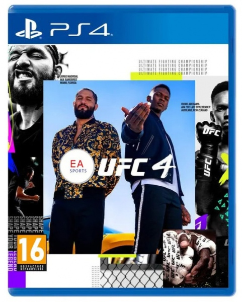 Диск PS4 UFC 4